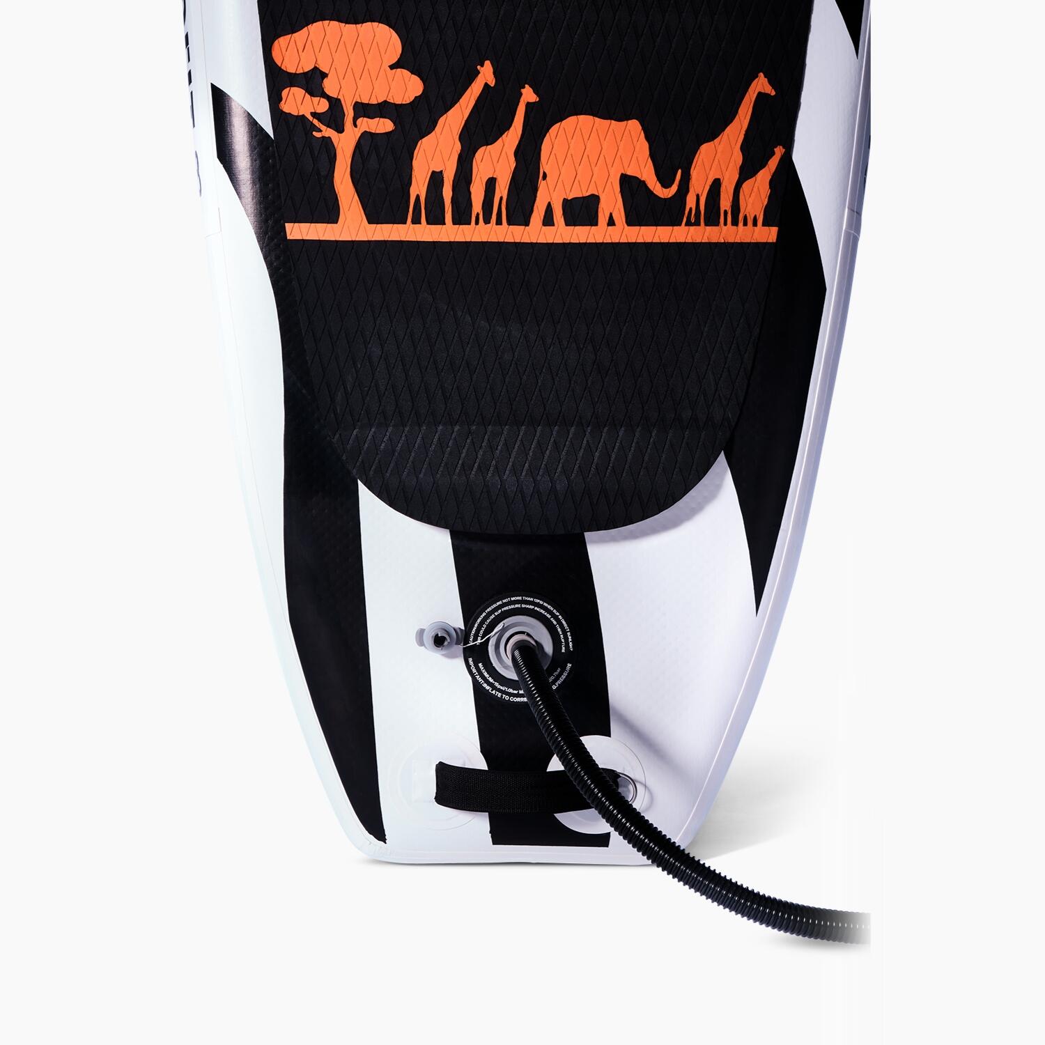 Opblaasbare SUP-board set - Touring Stand Up Paddle 10'8 Safari Zebra 7/8