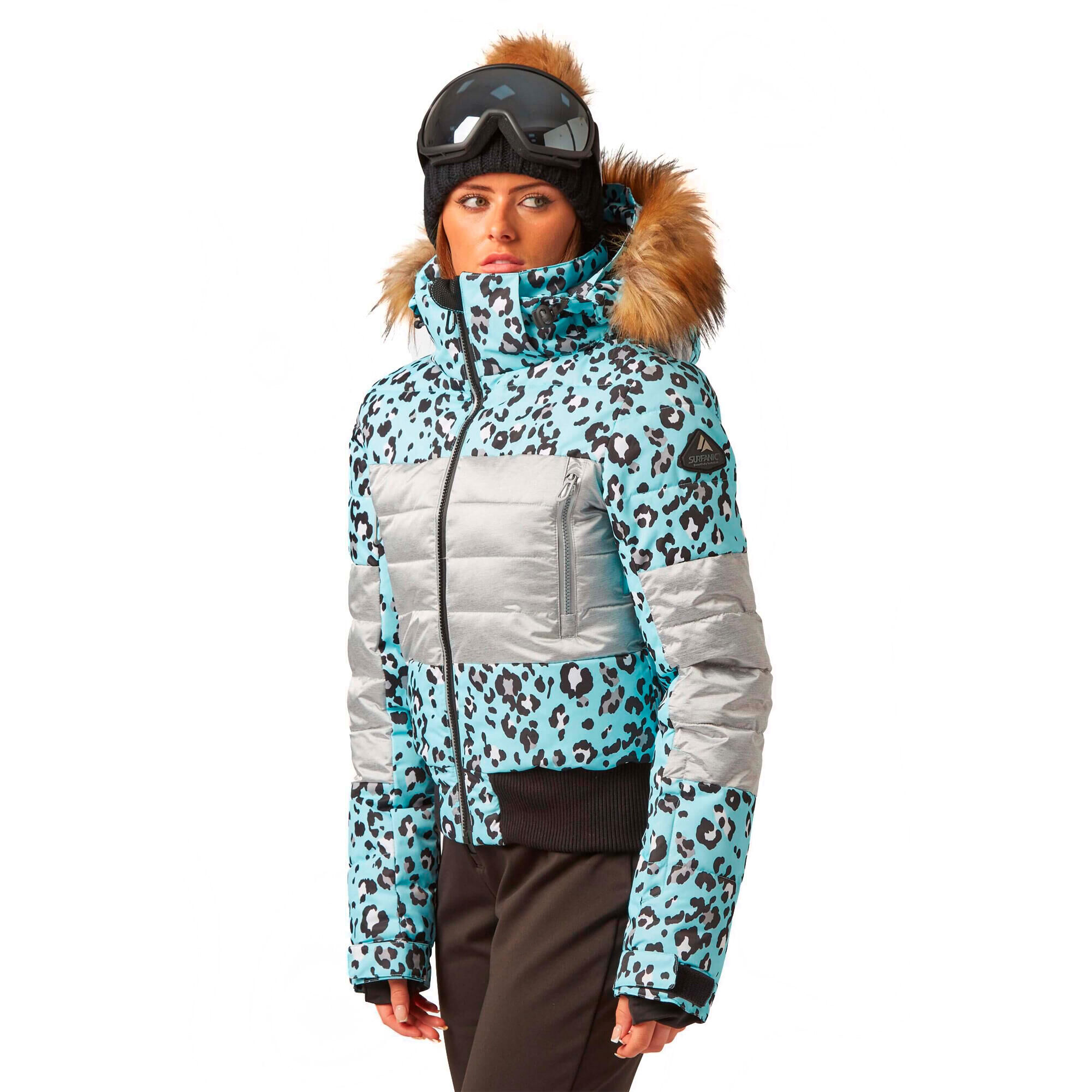 SURFANIC FIORE HYPADRI JACKET DISCO LEOPARD