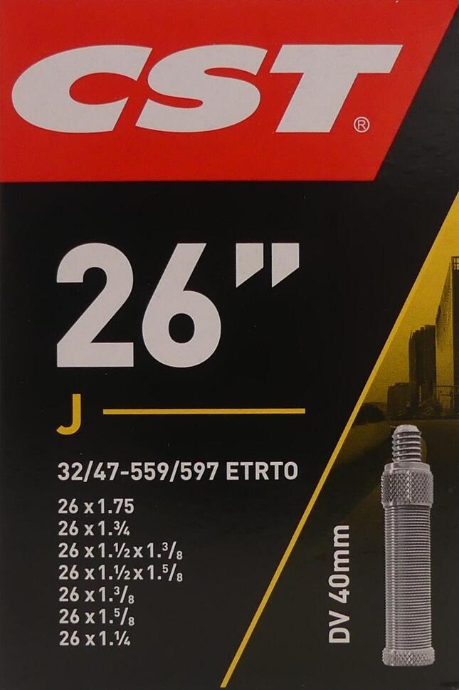 Dętka 40 Mm Zawór 26X 1.50-2.50"  / 40/62-559