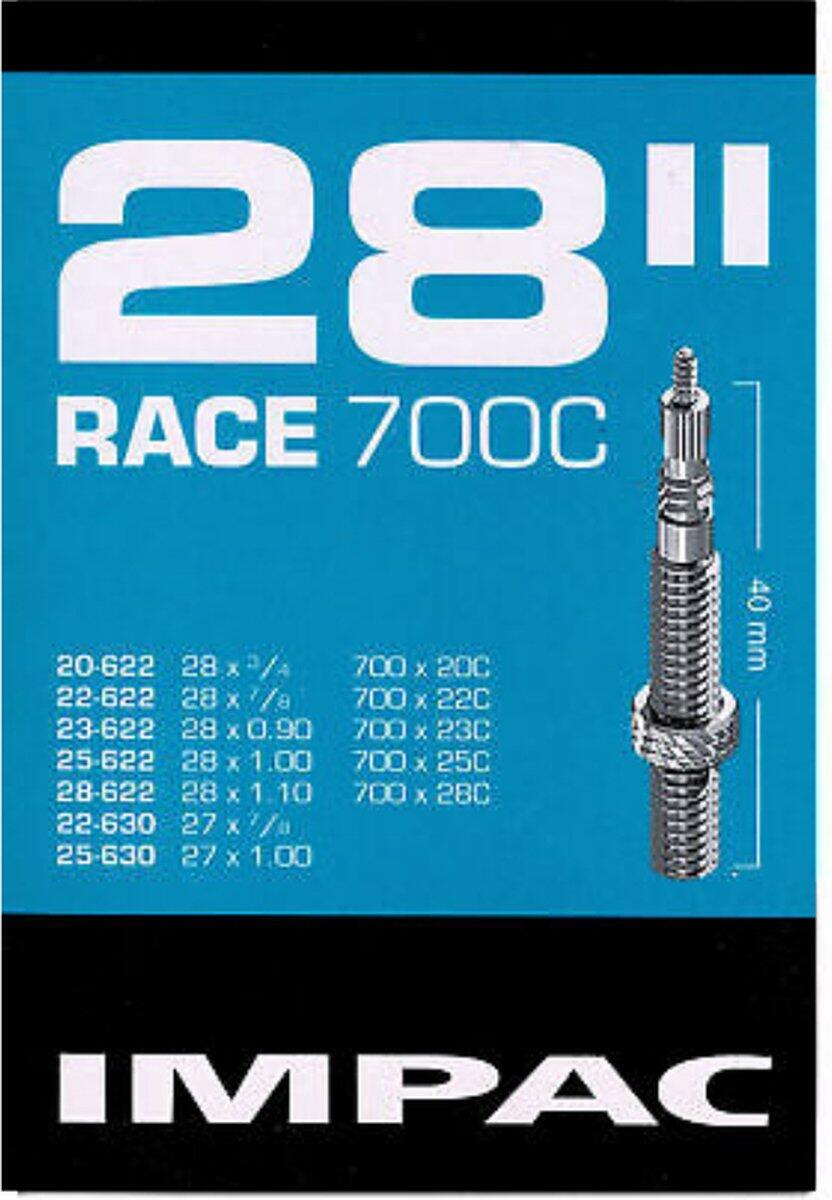 Impac chambre à air 28" RACE, 20-28\/622-630 SV-40mm, Impac, 70400053 2/3