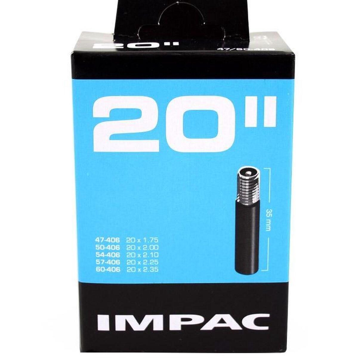 Impac Binnenband 20x1.75 met Schrader Ventiel - Schwalbe Kwaliteit 3/3