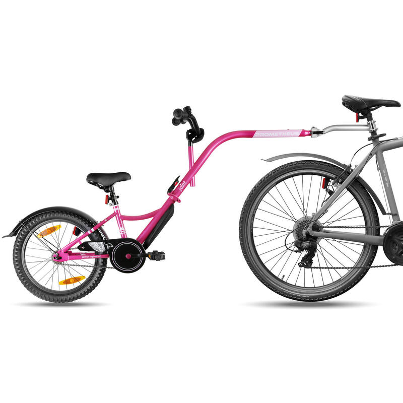 Remorque vélo enfants Trailerbike tandem 18 pouces de 5 à 10 ans