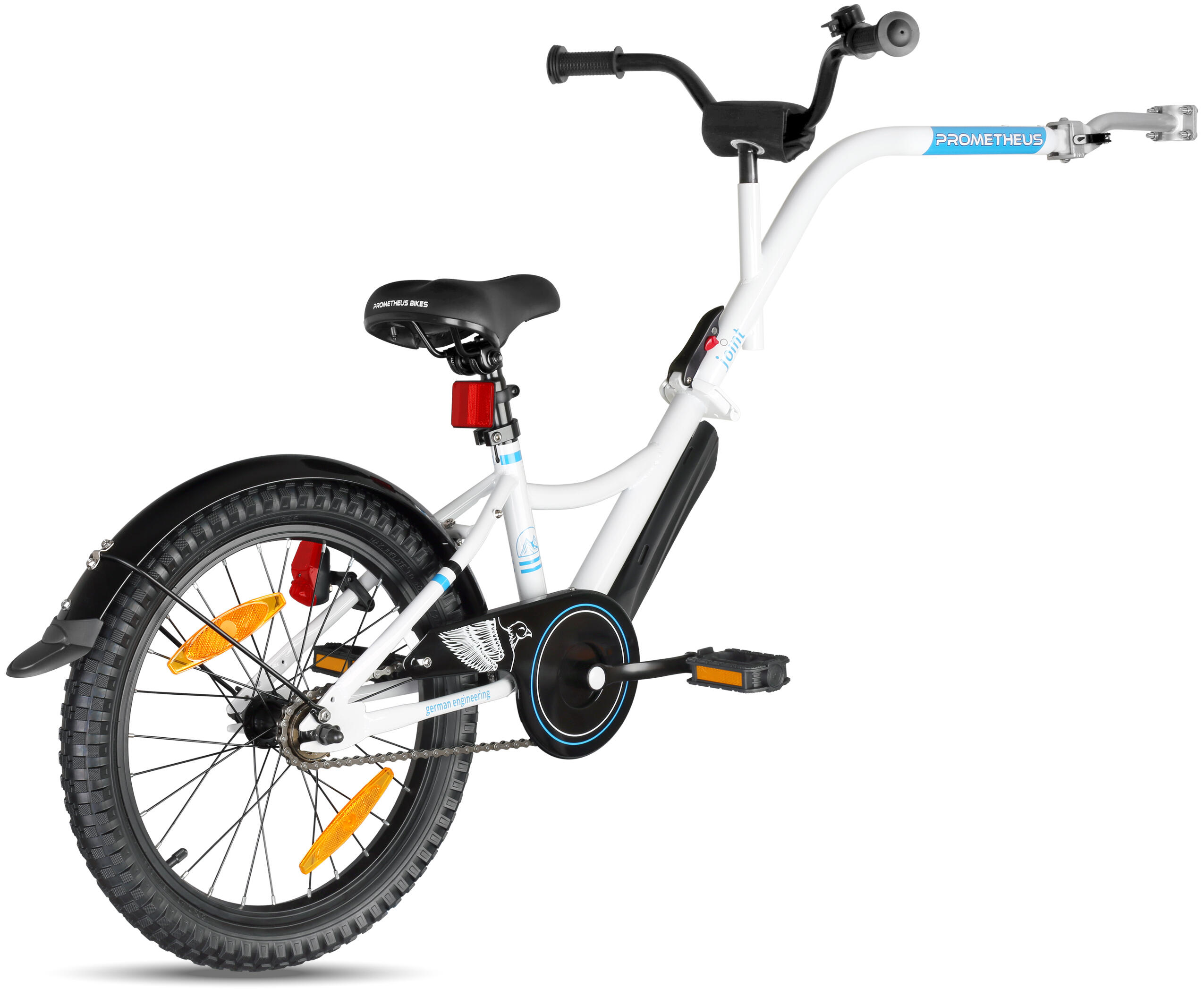 Rimorchio tandem per bambini 18 pollici 5–10 anni 7/8
