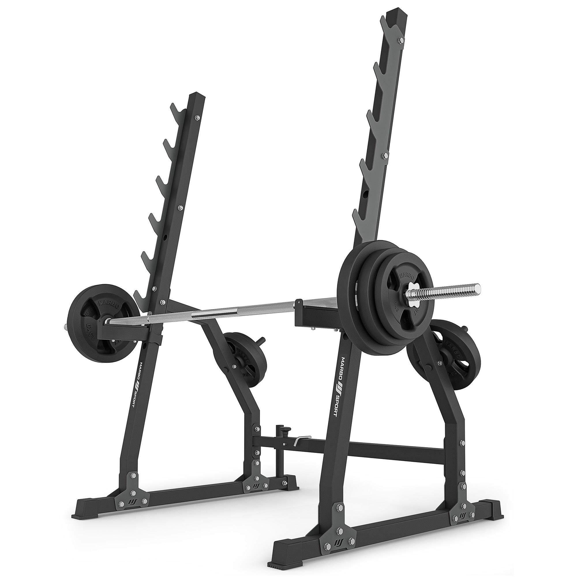 Supports de gymnastique avec baudrier et écartement réglable MS-S107 2.0 2/4