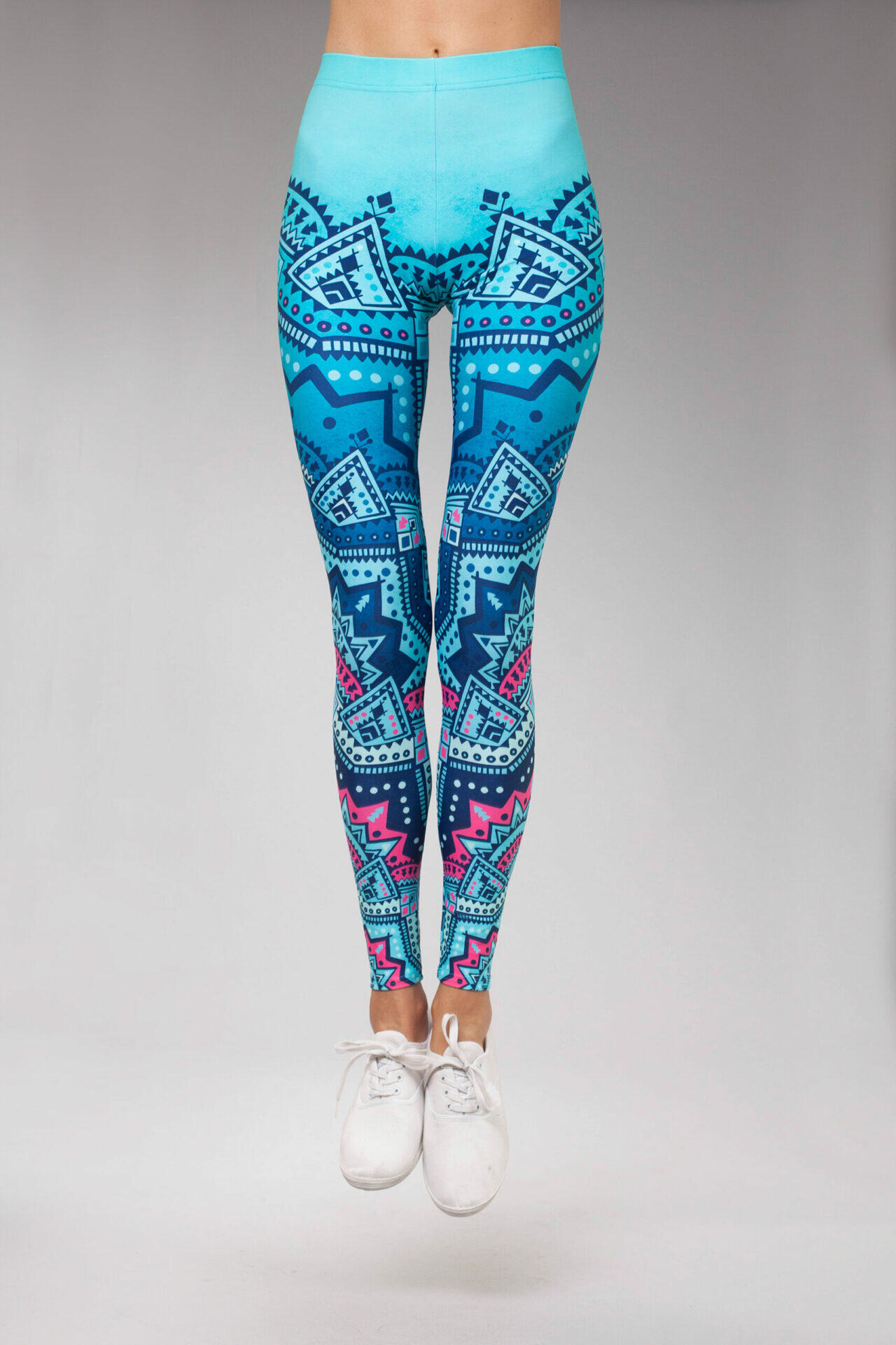 Legginsy sportowe damskie DEEP TRIP Nemo 2/6