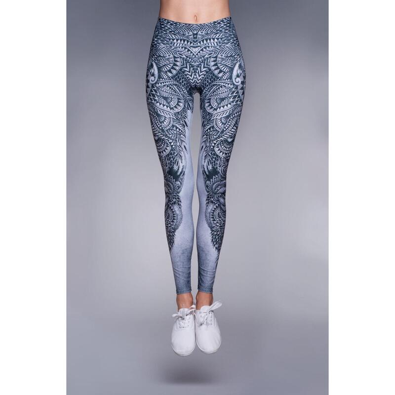 Legginsy sportowe damskie DEEP TRIP Totem