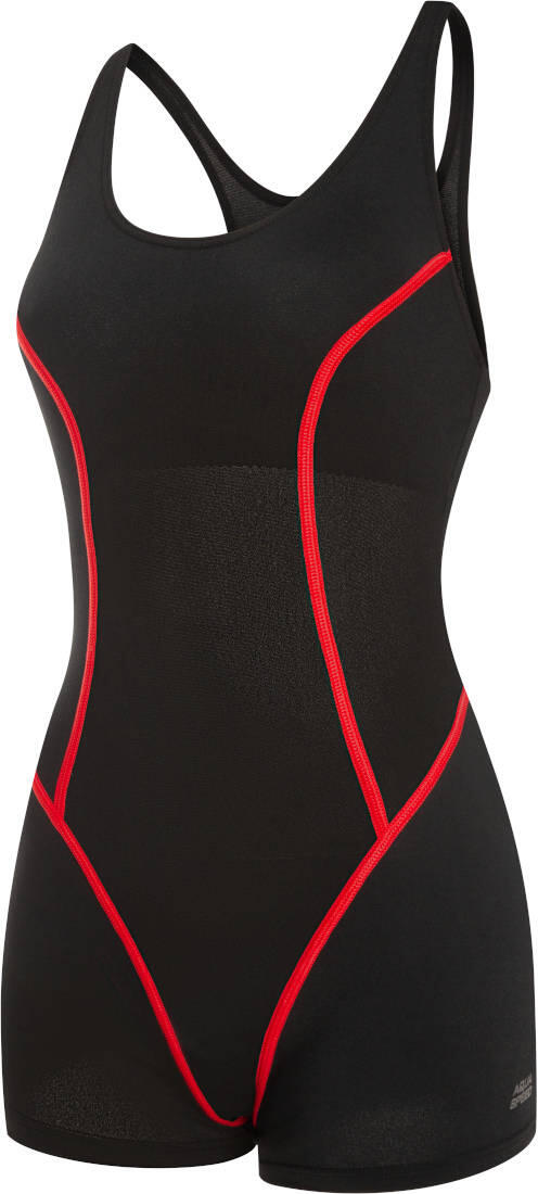 Strój jednoczęściowy pływacki damski z szortami Aqua Speed Rita