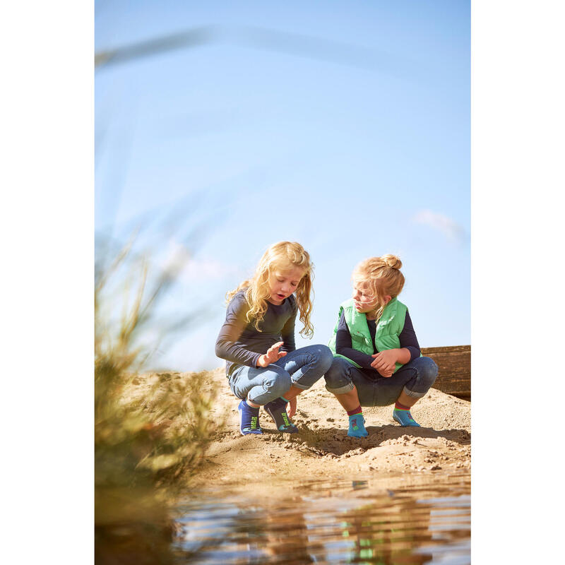 Calze d'acqua, Calze da spiaggia - Delfino turchese - Bambini