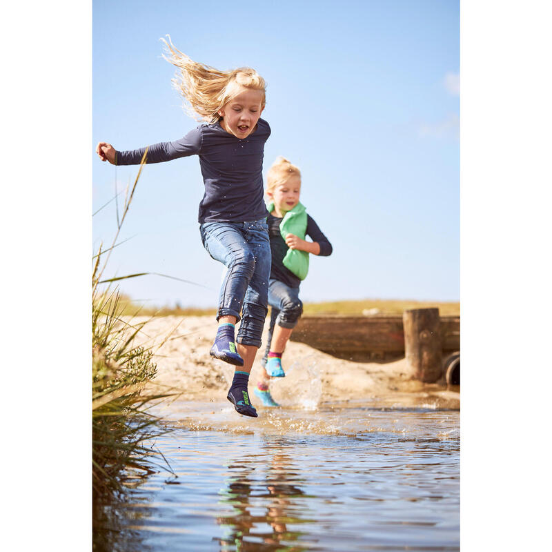 Chaussettes d'eau/Chaussettes de plage - Dauphin rose - Enfants