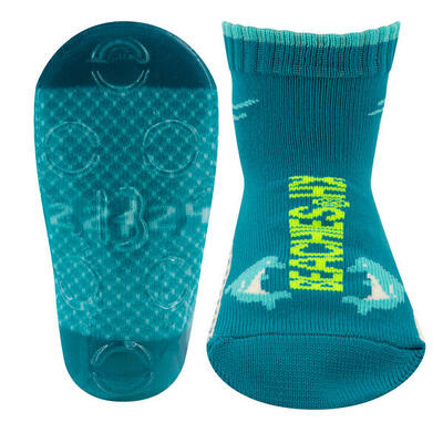 Wattsocken. Strandsocken. Schwimmsocken. Aquasocken - Delfin türkis - Kinder