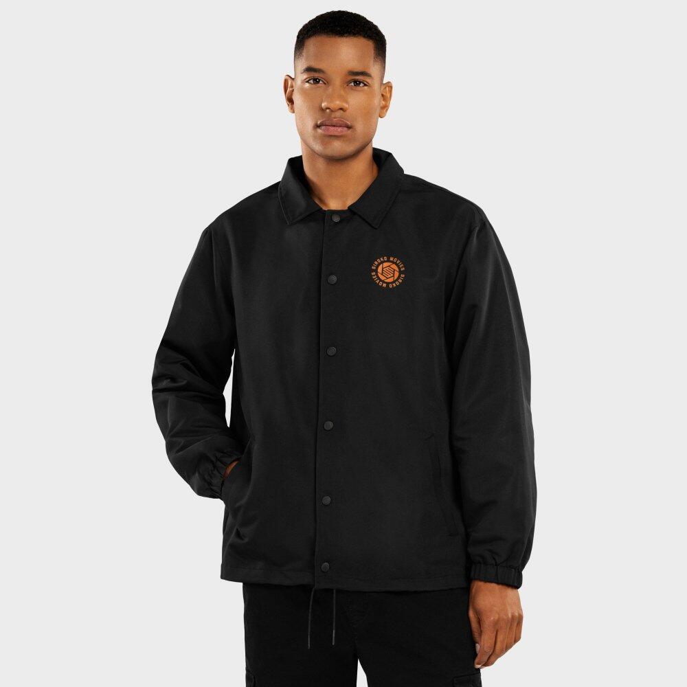 Men's Surf coach jacket Siroko Movies Black