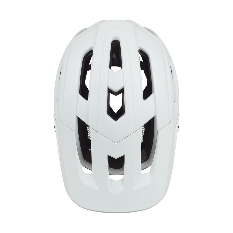 Capacete BTT Mountain Pro Branco/Cinzento