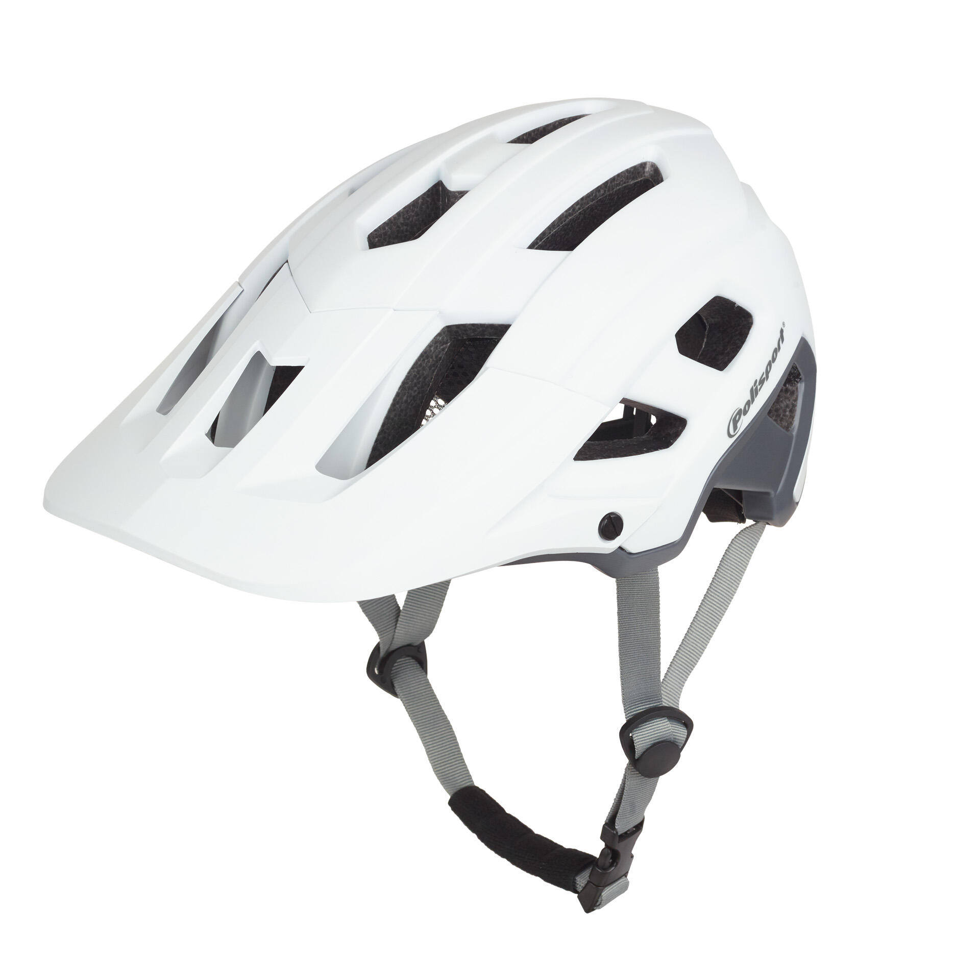MOUNTAIN PRO MTB Sport/Enduro Helm Wit/Grijs 4/7