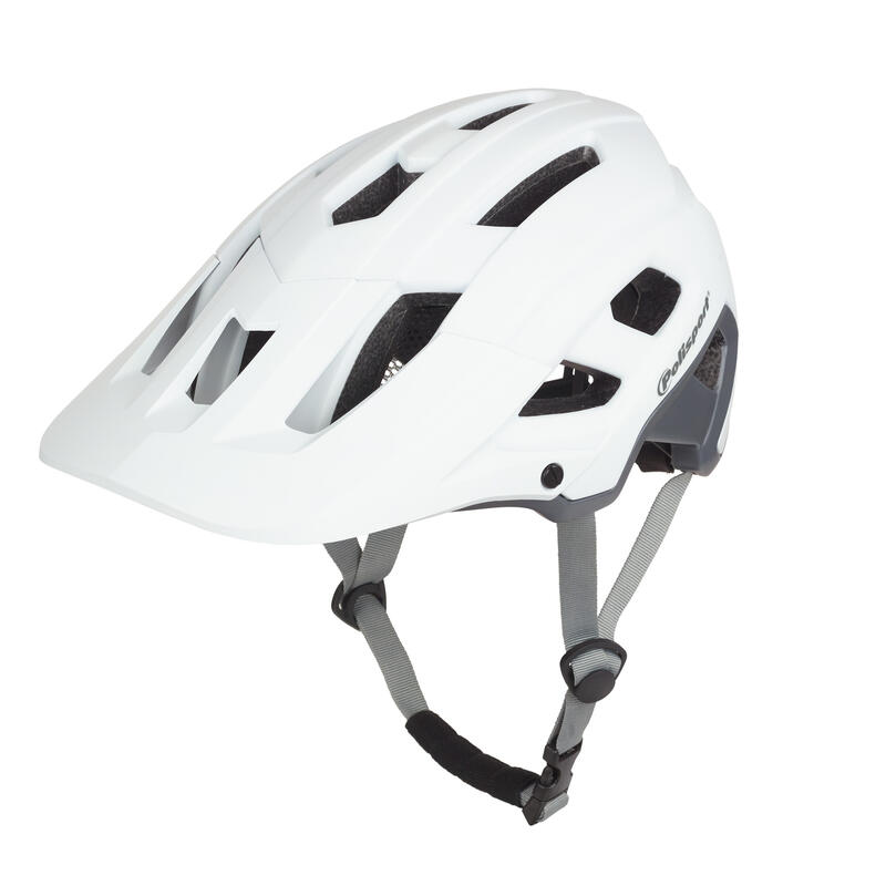 CASCO PER CICLISMO MTB Mountain Pro Bianco/grigio