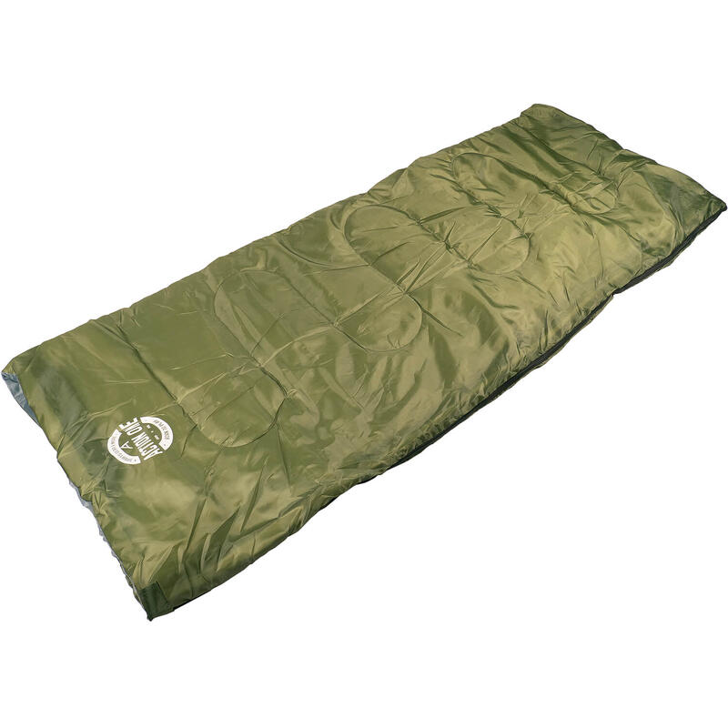Sac de dormit rectangular, 190 x 75 cm, Army