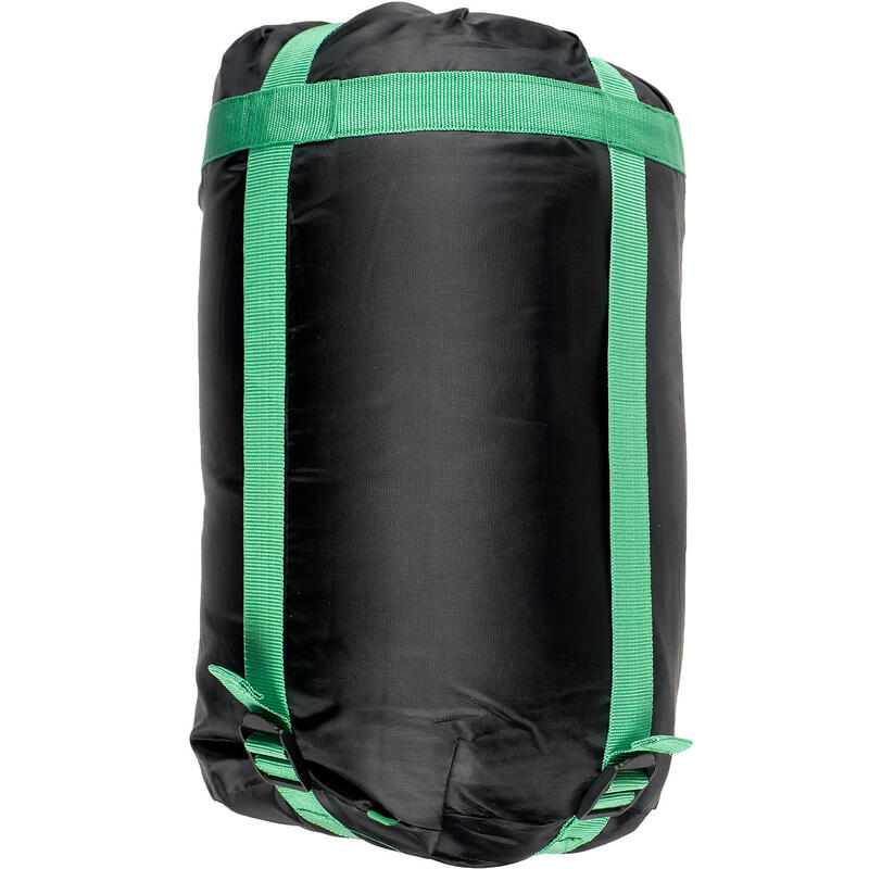 Sac de dormit impermeabil, (190+30) x 75 cm, Verde-Gri