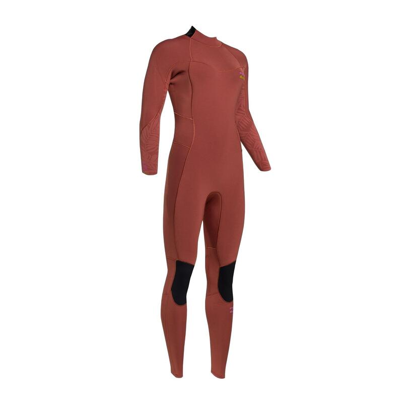 2022 Da Donna Synergy 4/3mm Back Zip Muta - Clay