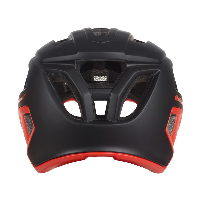 CASCO PER CICLISMO MTB Mountain Pro Nero/Rosso