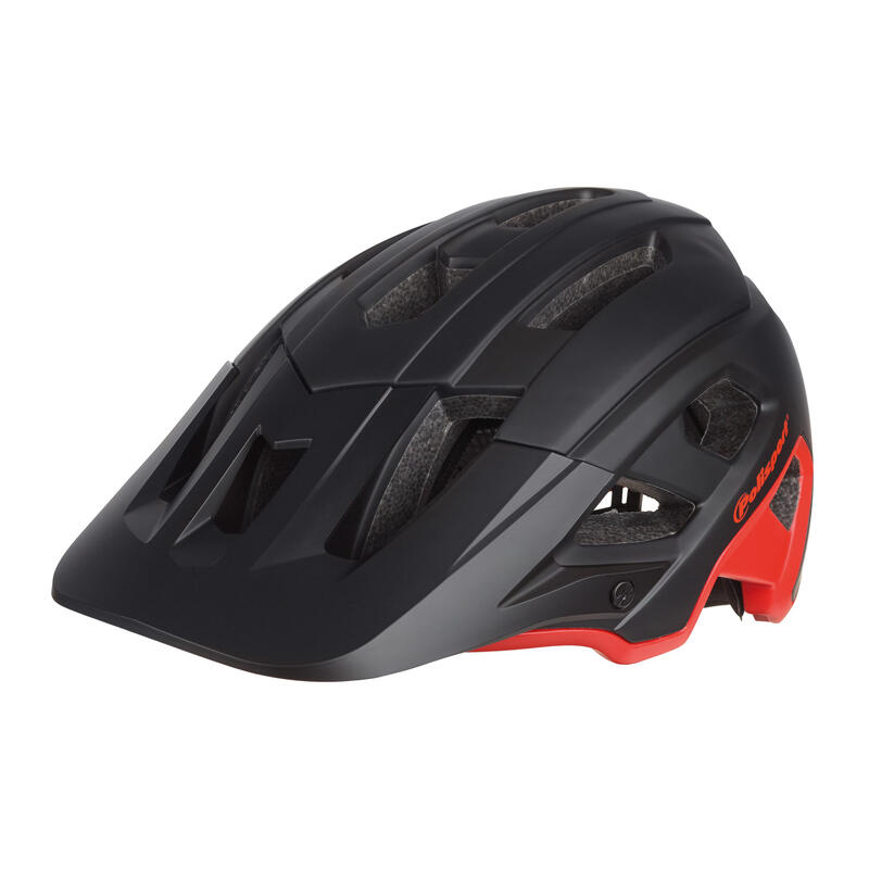 CASCO PER CICLISMO MTB Mountain Pro Nero/Rosso