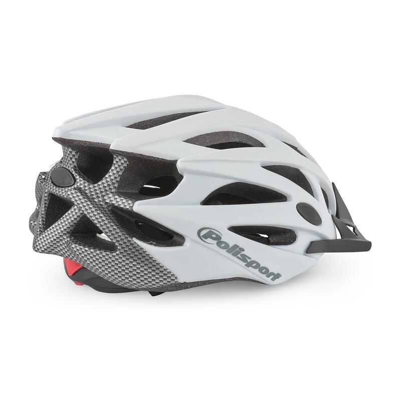 Twig Unisex del casco per biciclette unisex 55/58 cm Easy-Lock White/Carbon