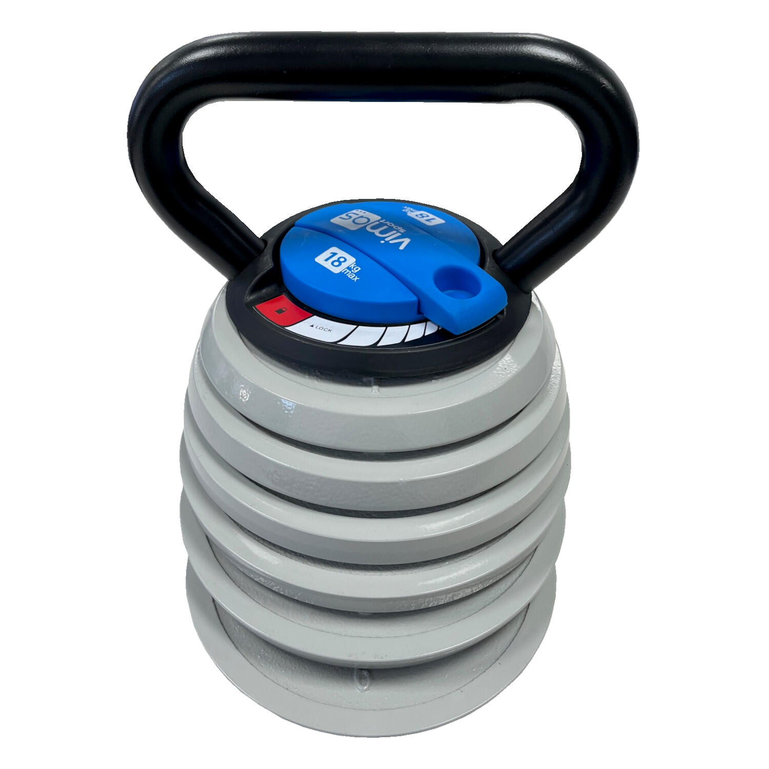 KETTLEBELL AJUSTÁVEL DE 3,5 A 18 Kg. 5/5