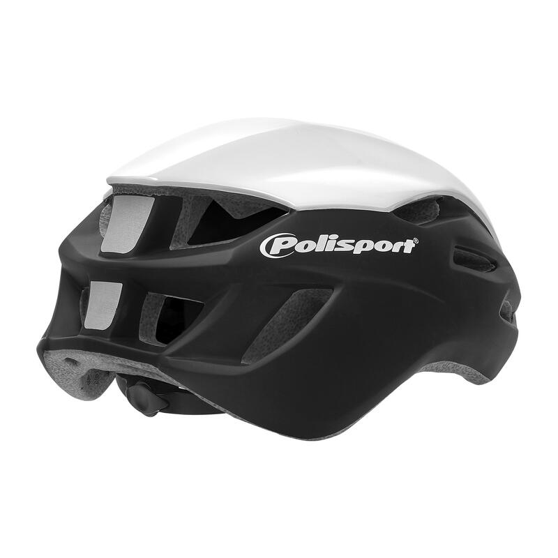 Casque Route AERO R Noir/Blanc/Gris