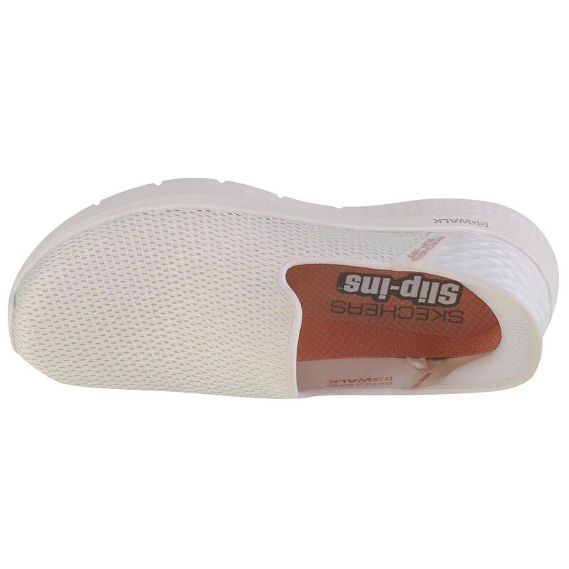 Pantofi Sport Skechers Model Slip-ins  Go Walk Flex Culoare Alb