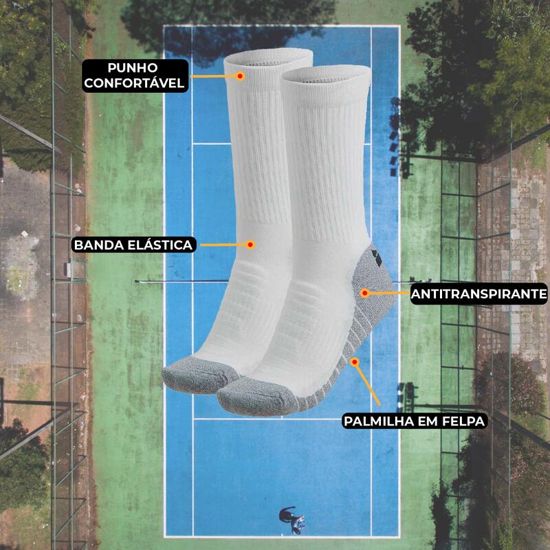 Calcetines Xtreme Multi Sport Blanco 4 Pack