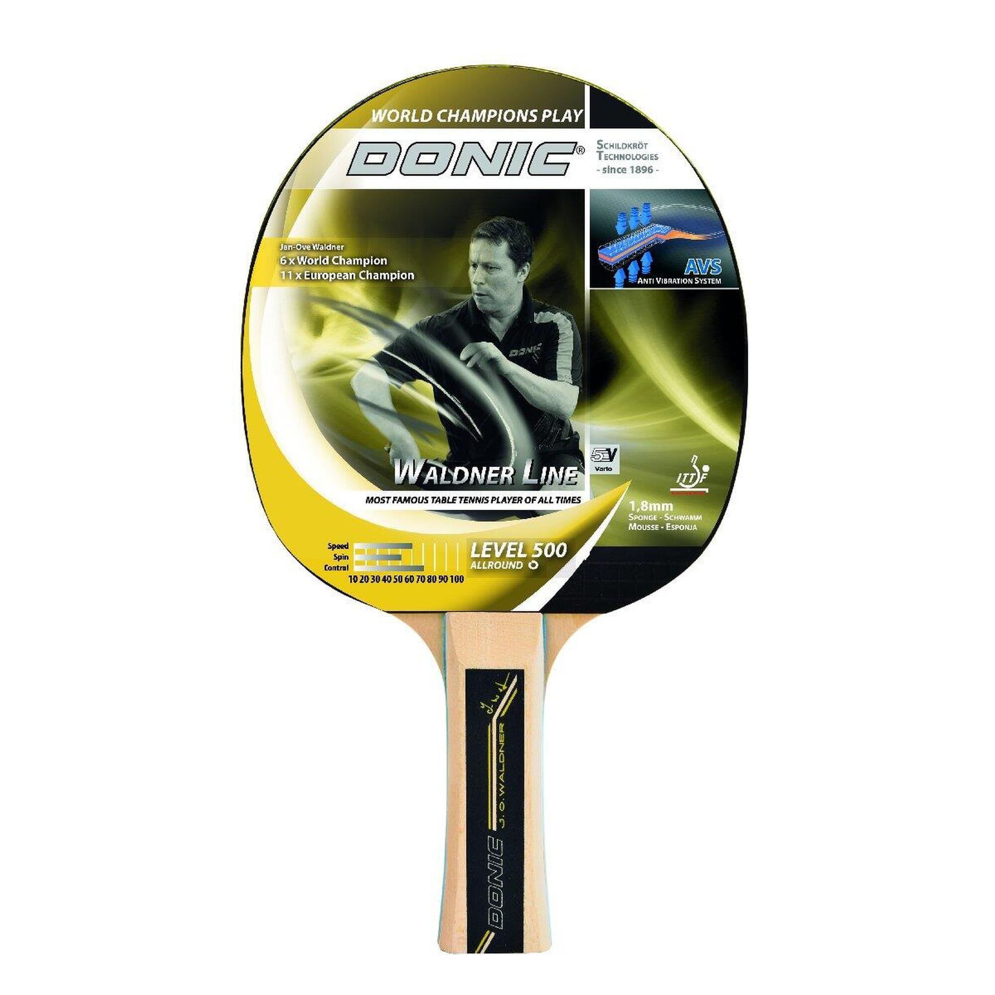 Donic Waldner 500 Table Tennis Bat DONIC Decathlon