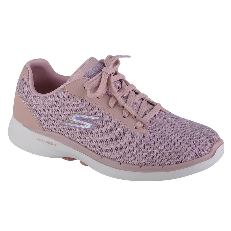 Sapatos de desporto para mulher Sapatilhas, Skechers Go Walk 6 - Iconic Vision