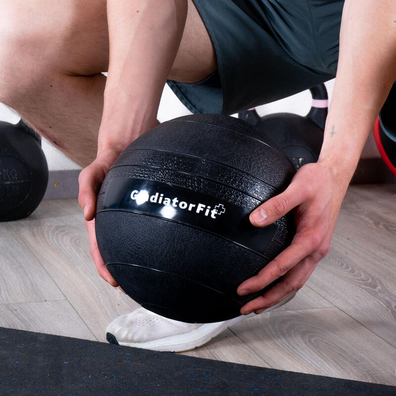 Balon Peso Pelota Medicinal Con Agarre 3kg Gym Ball Crossfit