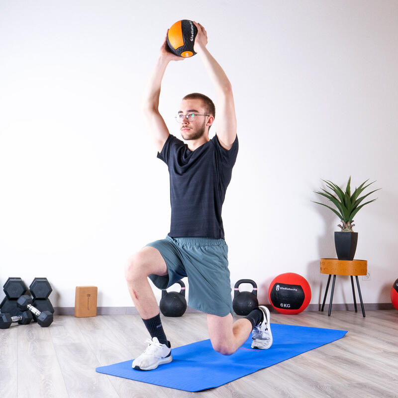 Medicine Ball" zware rubberen verzwaarde bal