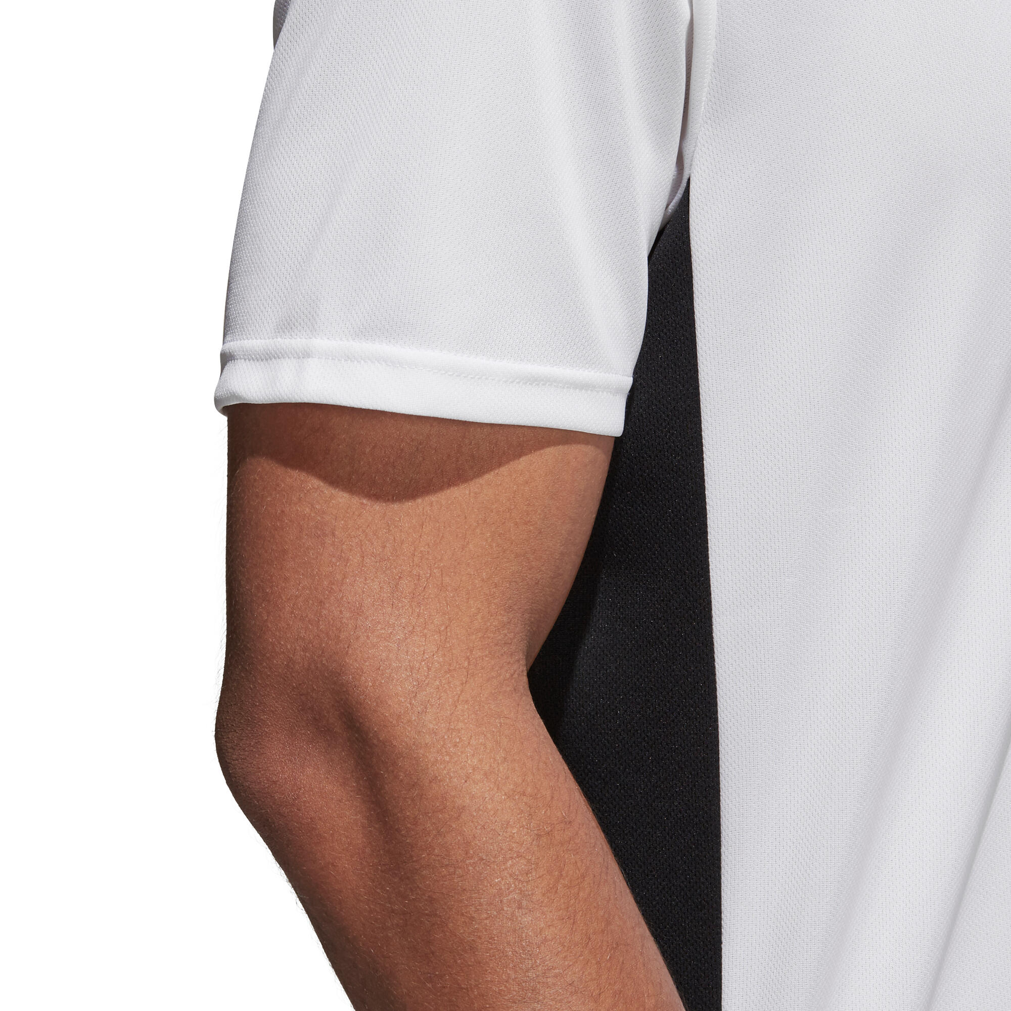 T-shirt da calcio uomo adidas bianco 7/7