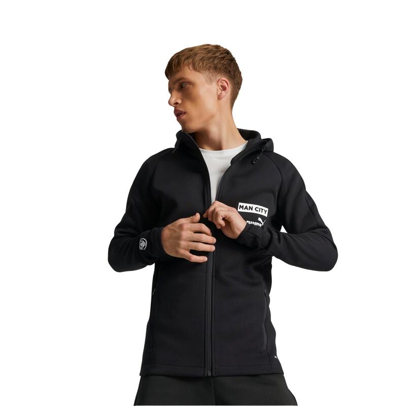 Manteau Puma MCFC CASUALS HDY JKT Noir