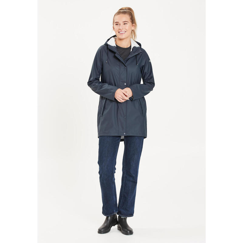 Outdoormantel Petra W Freizeit Damen Navy Wasserdicht Atmungsaktiv