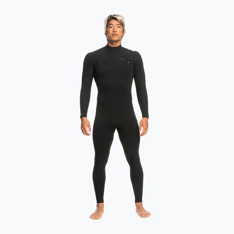 Combinezon Surf Fermoar pe Piept Highline Negru