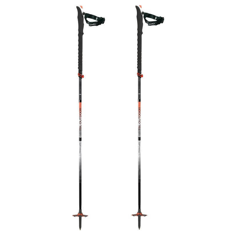 Bâtons TSL Connect carbon 5 cross wt - swing