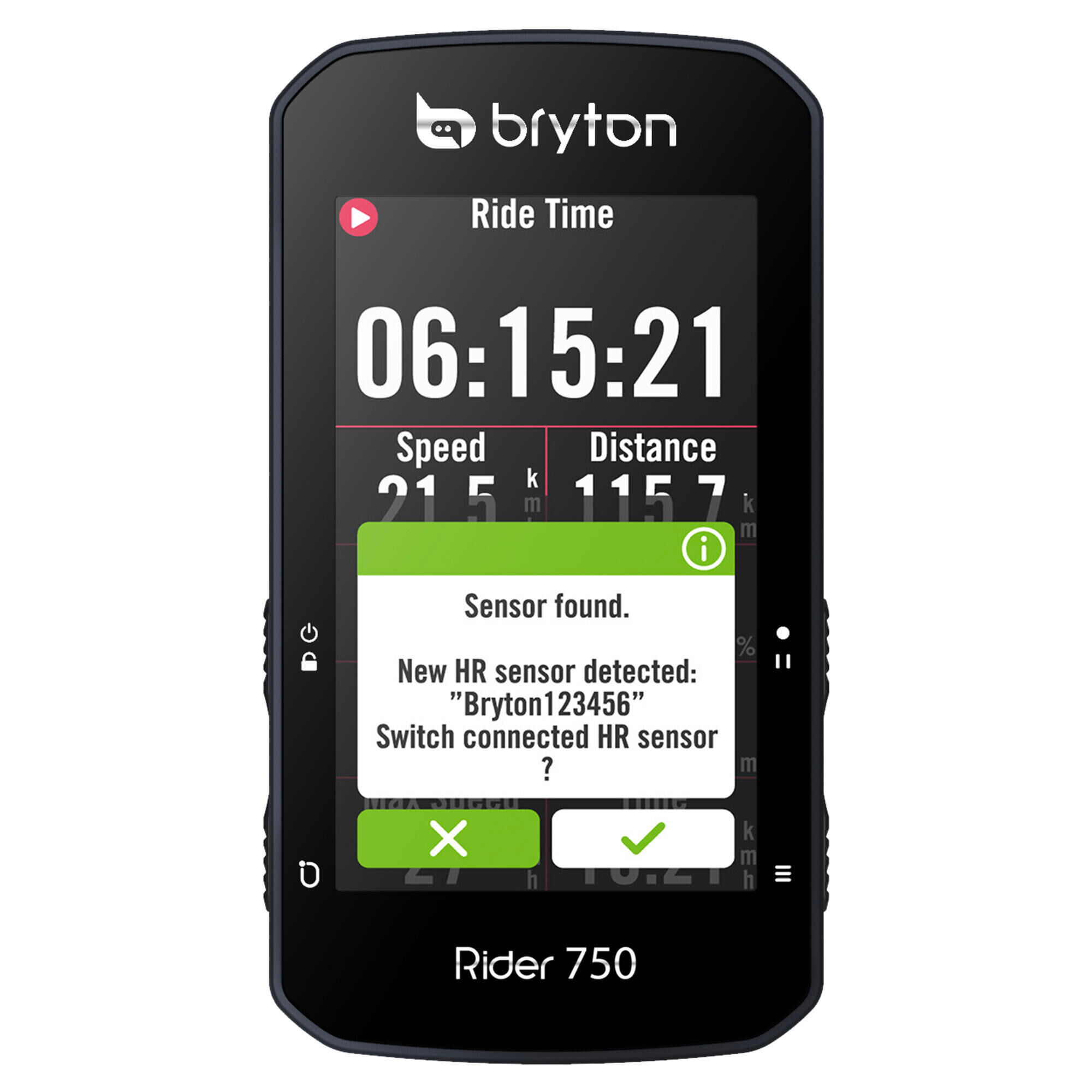 BRYTON Bryton Rider 750T GPS Cycle Computer Bundle