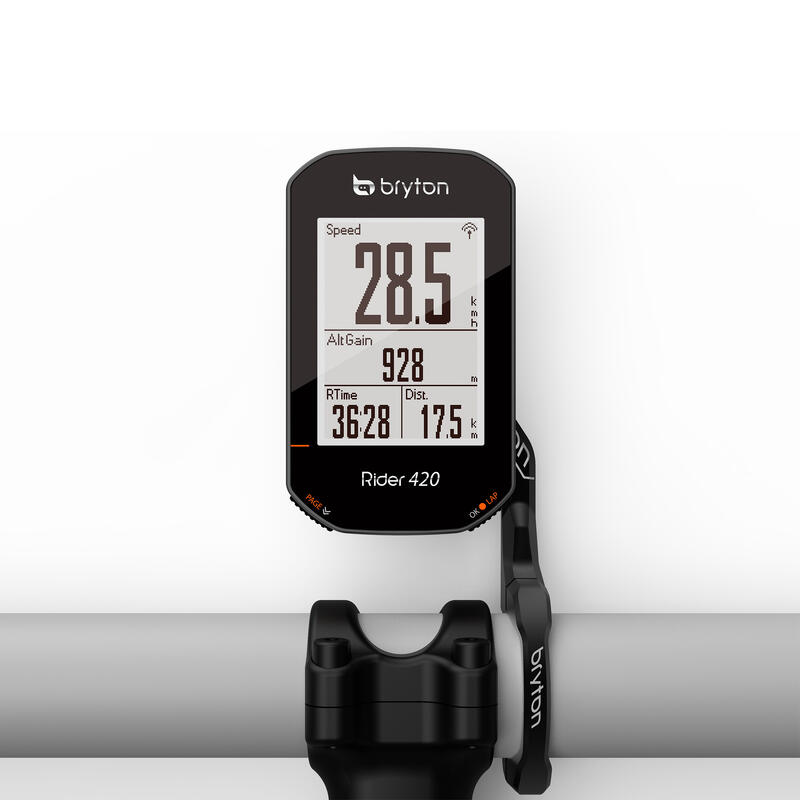 Computer per biciclette e gps Bryton Rider 420 E