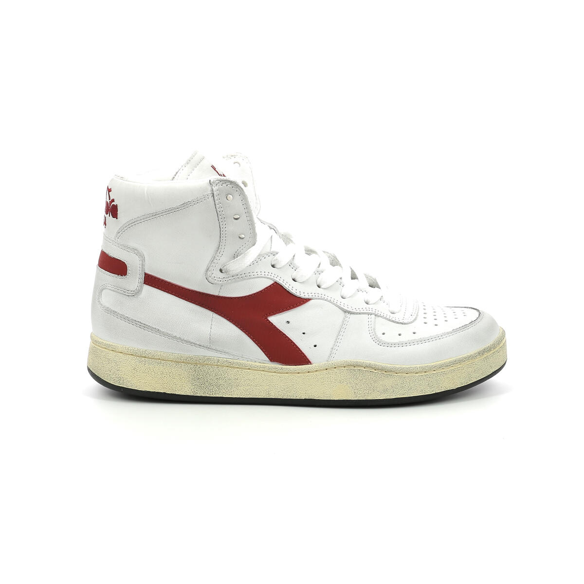 Diadora - Sneakers Hautes Mi Basket Used - Baskets - Rouge - 36 - Decathlon