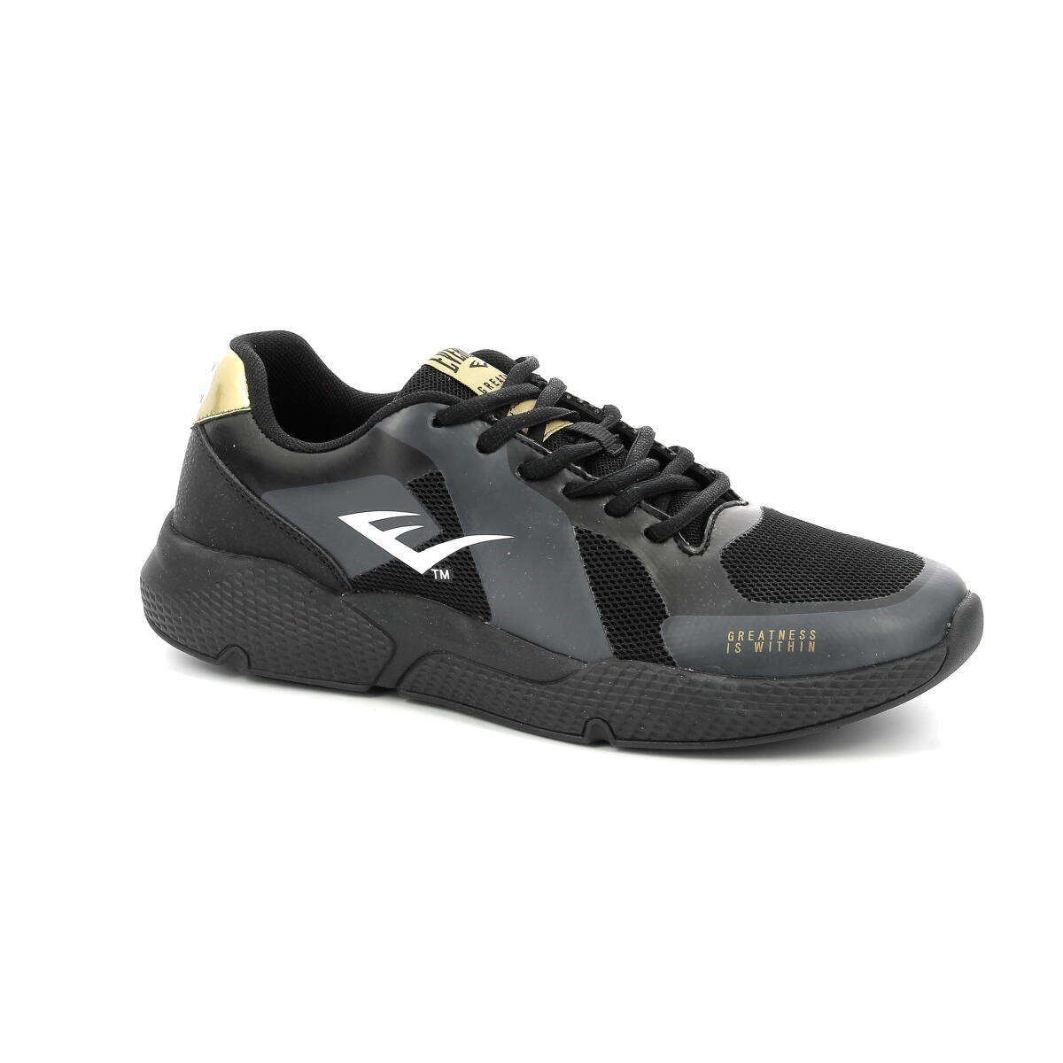 Zapatilla Everlast calzado deportivo para hombre Burpee Negro-Gris 2/5