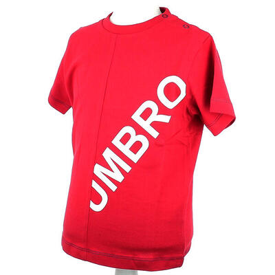 T-shirt Umbro Aniline Rossa per Ragazzo