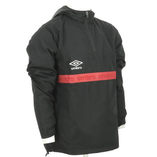 Chaqueta Negra Umbro Pop Over para Hombre