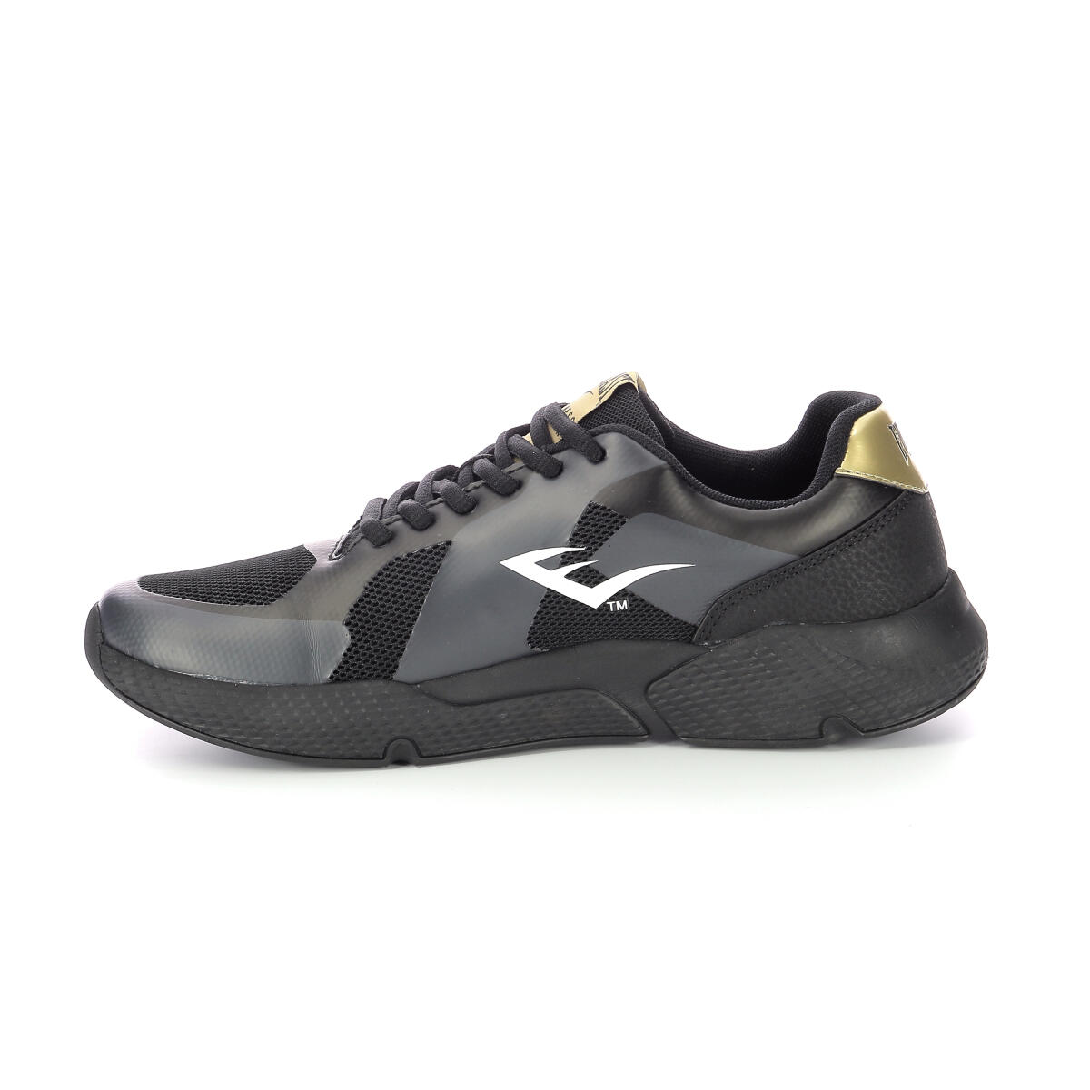 Zapatilla Everlast calzado deportivo para hombre Burpee Negro-Gris 4/5