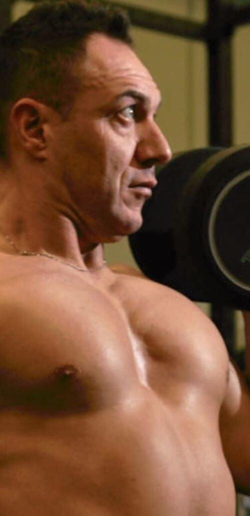 MGP Professional Rubber Dumbbell - per stuk - 20 kg 3/3
