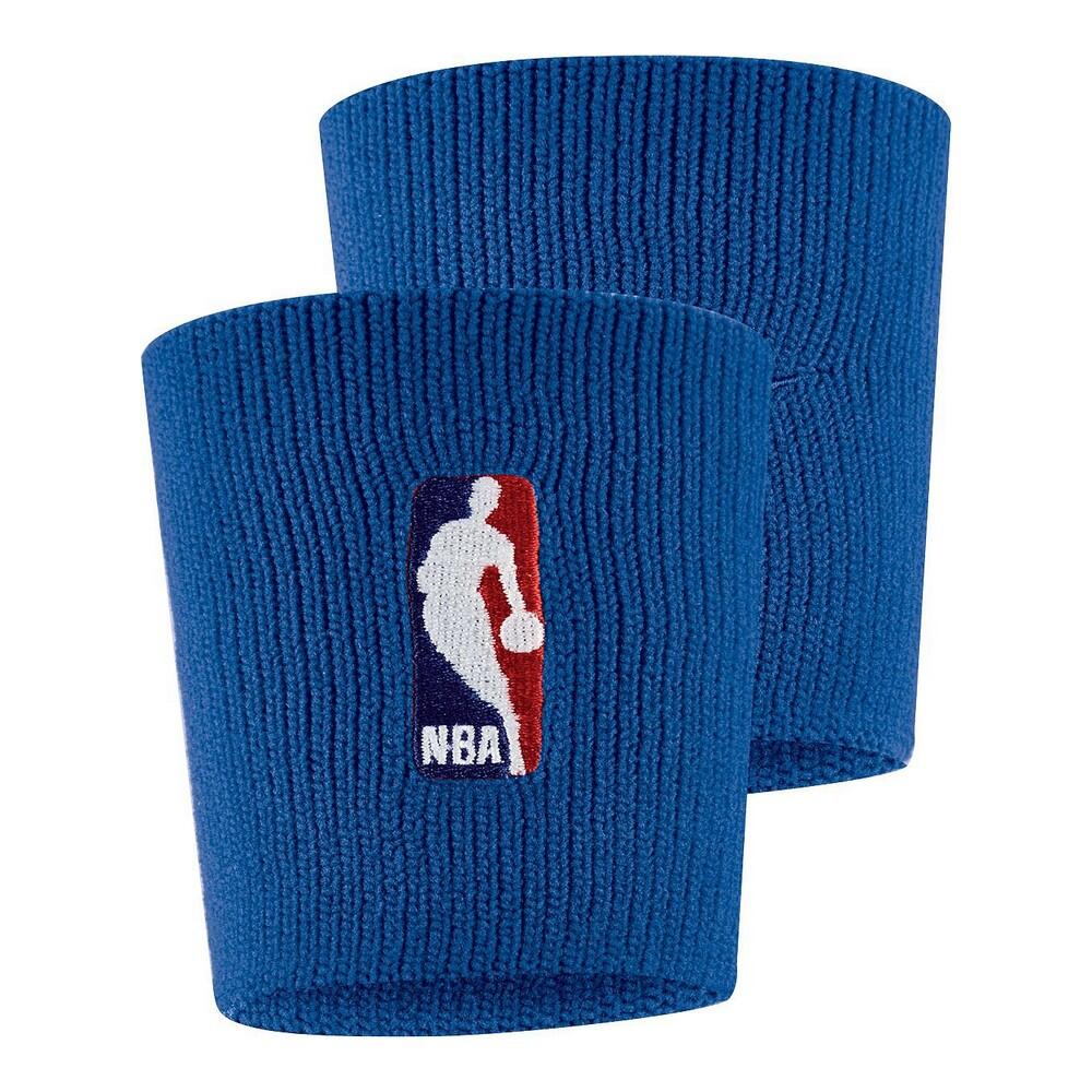 NIKE NBA DRI-FIT WRISTBAND RUSH BLUE 1/2