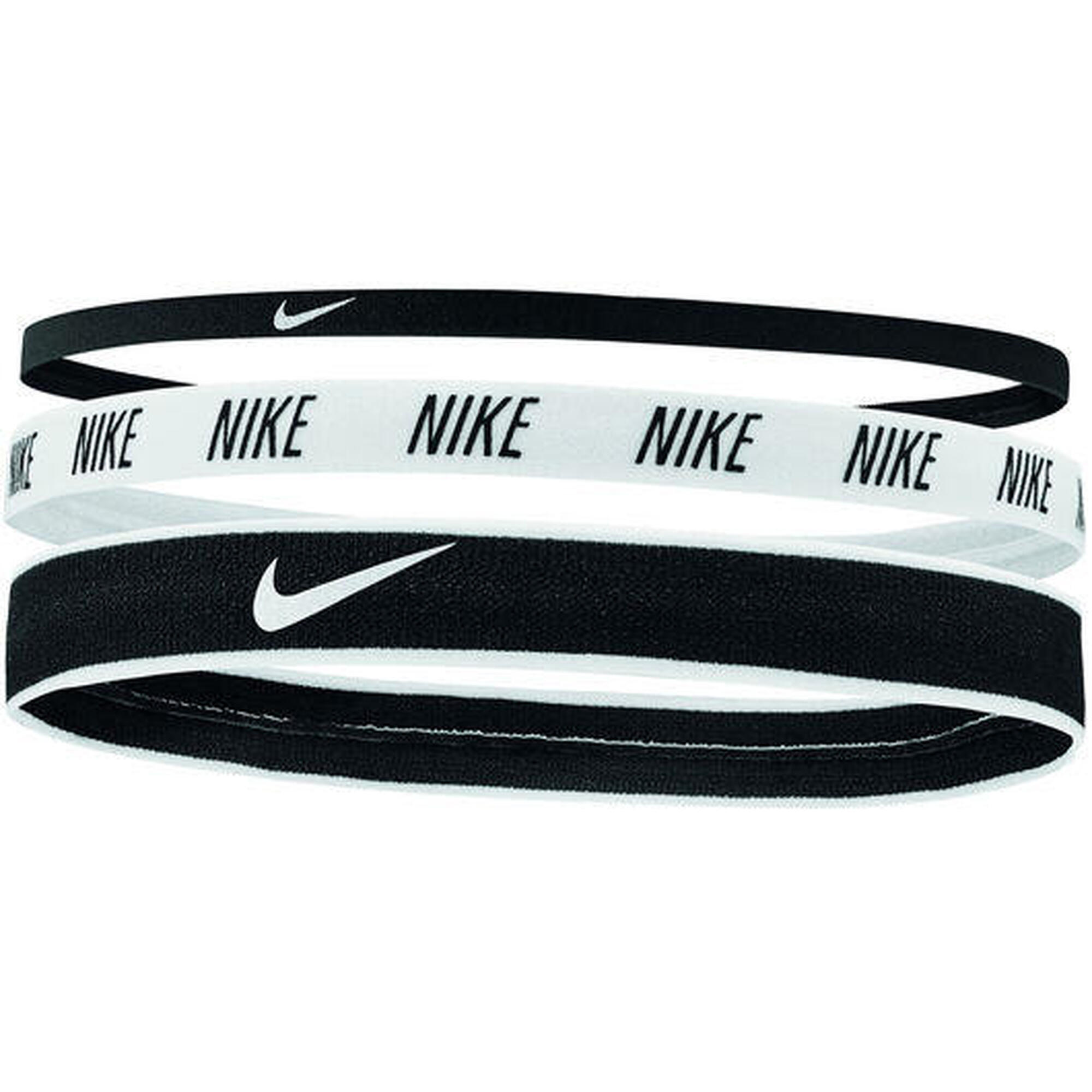 Fasce Nike 3 pezzi – Bianco/Nero