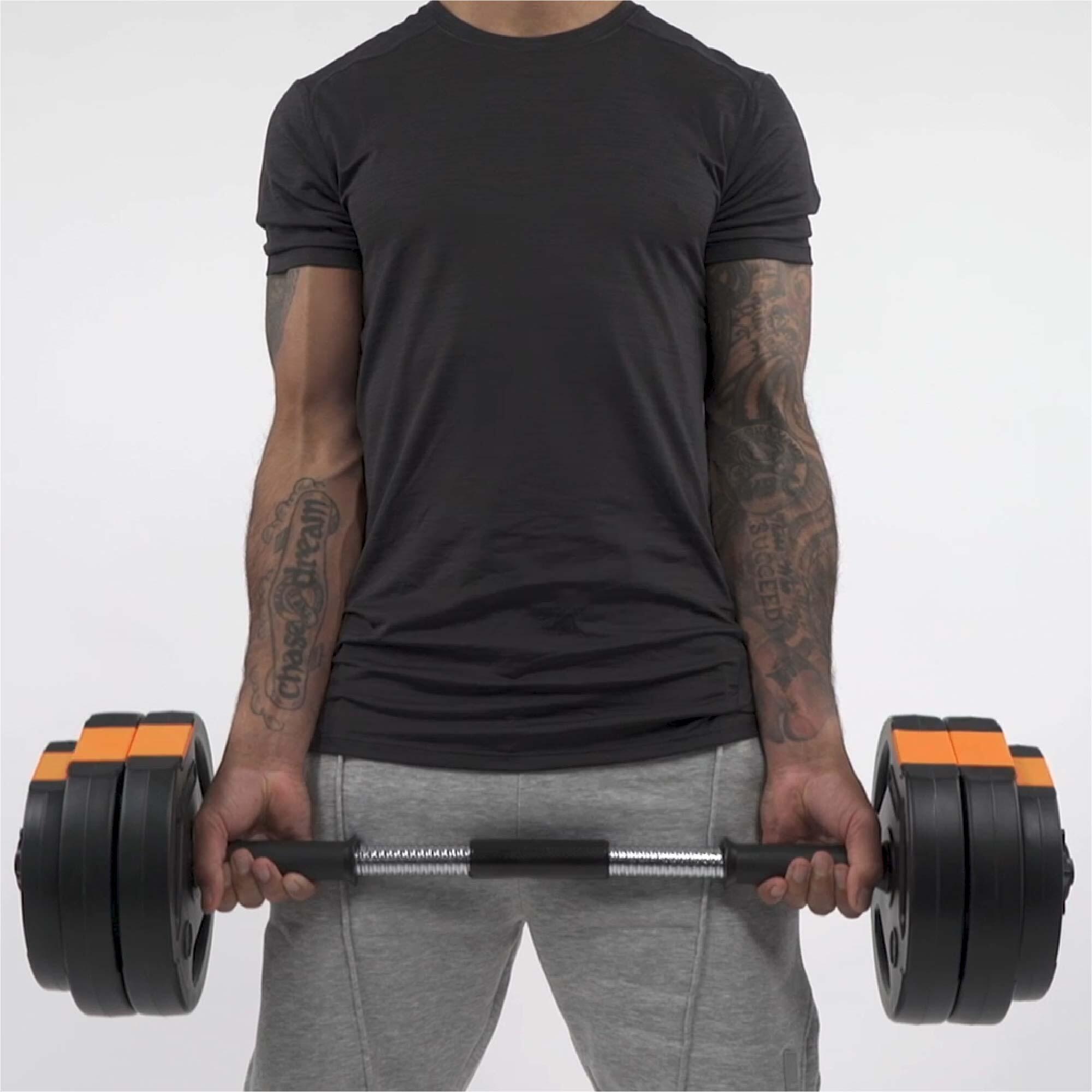 15KG COMPLETE DUMBBELL WEIGHTS SET 2/7