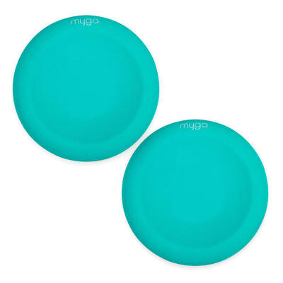 Yoga Support Pad für Knie und Handgelenke - Türkis - 2er Set