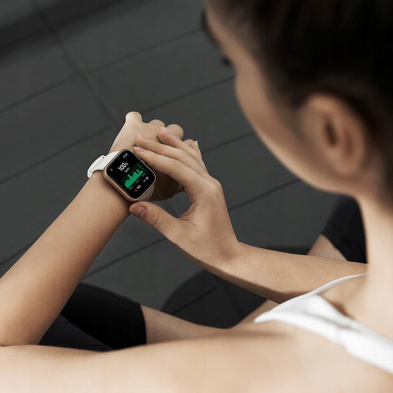 Smartwatch zegarek sportowy z dodatkowym paskiem Maimo Watch WT2105 ...